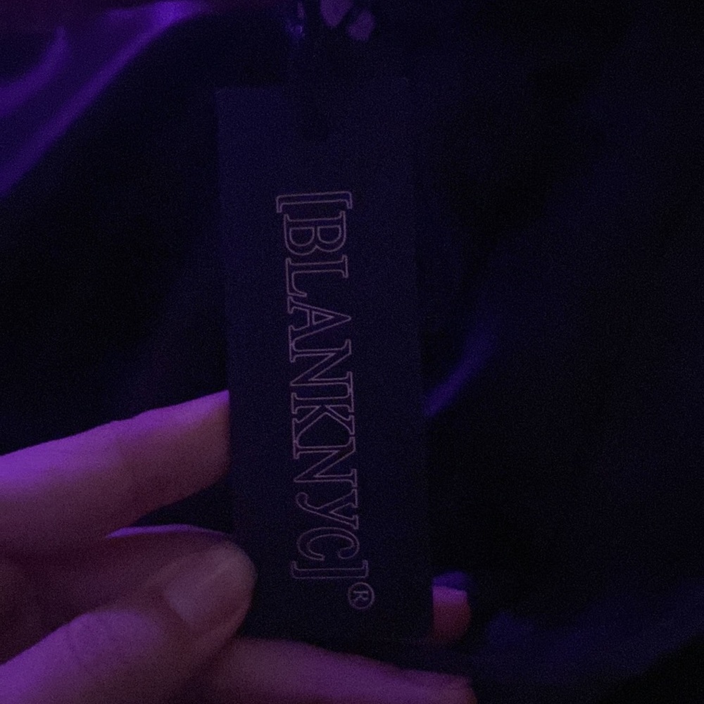 BLANKNYC genuine suede skirt in grey - Picture 5 of 5